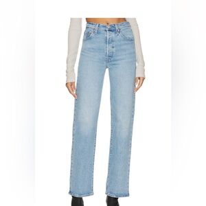 Levi's Light Blue Straight Leg Women's Jeans